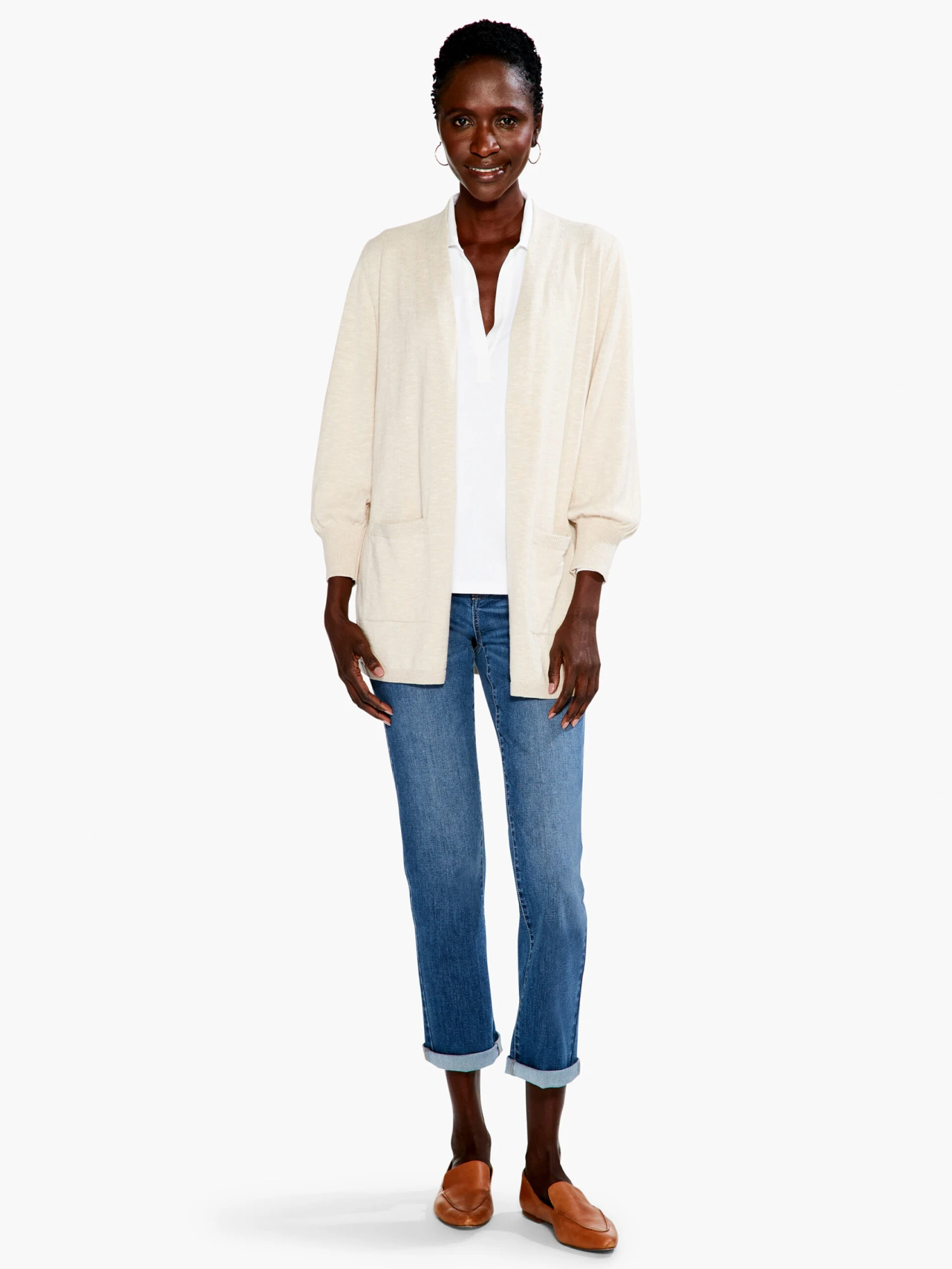 Coffee Run Cardigan COBBLESTONE 6 Coffee Run Cardigan COBBLESTONE - Image 4