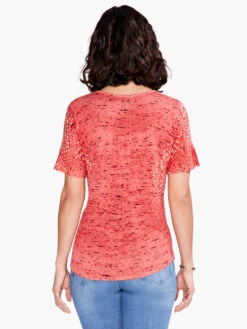 Shoreline Sweater ORANGE MULTI 8 Shoreline Sweater ORANGE MULTI -Varley Shop S231131ORMPRODUCT 03