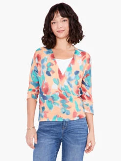 Terrace 4-Way Cardigan ORANGE MULTI 8 Terrace 4-Way Cardigan ORANGE MULTI -Varley Shop S231134ORMPRODUCT 03