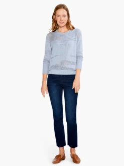 Placed Pointelle Sweater -Varley Shop S231148BGCPRODUCT 04