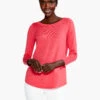 Vital Boatneck Sweater PARADISE PINK -Varley Shop S231154PDPPRODUCT 01