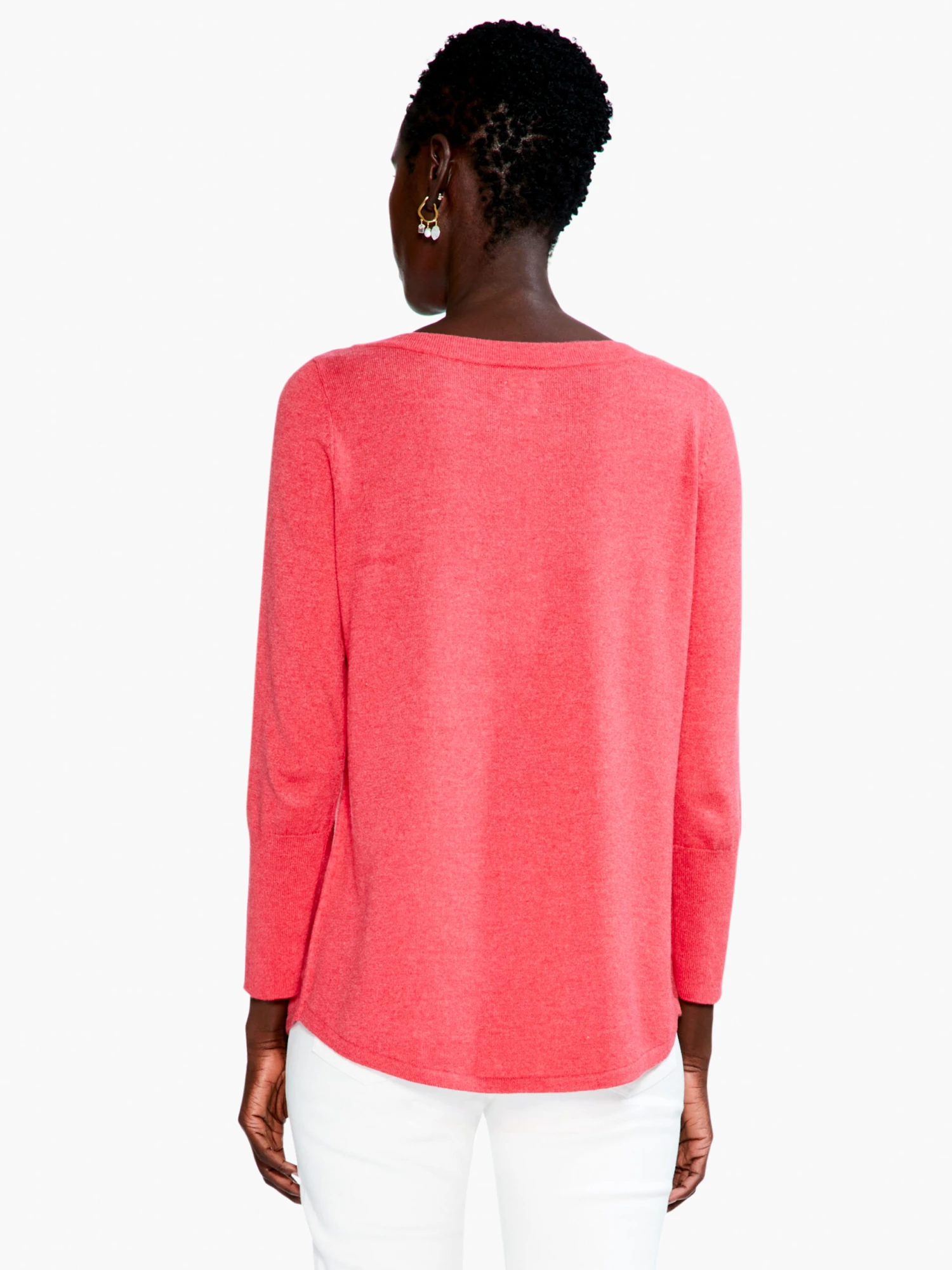 Vital Boatneck Sweater PARADISE PINK 5 Vital Boatneck Sweater PARADISE PINK - Image 3
