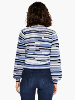 Crochet Blues Cardigan BLUE MULTI 12 Crochet Blues Cardigan BLUE MULTI -Varley Shop S231157BLTPRODUCT 03