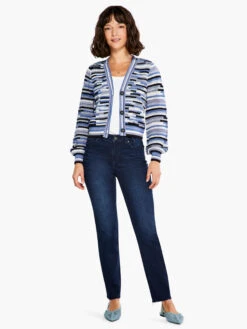 Crochet Blues Cardigan BLUE MULTI 13 Crochet Blues Cardigan BLUE MULTI -Varley Shop S231157BLTPRODUCT 04