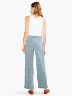 Railroad Stripe Wide-Leg Pant BLUE MULTI -Varley Shop S231301BLTPRODUCT 03
