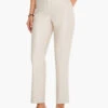 Faux Leather Straight-Leg Trouser COBBLESTONE -Varley Shop S231312CBSPRODUCT 01