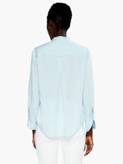 Femme Denim Shirt PALE DENIM -Varley Shop S231622PLDPRODUCT 03
