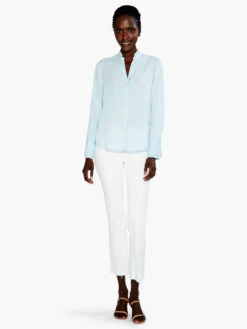 Femme Denim Shirt PALE DENIM -Varley Shop S231622PLDPRODUCT 04