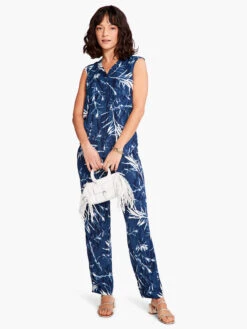 Vintage Botanical Tank BLUE MULTI 9 Vintage Botanical Tank BLUE MULTI -Varley Shop S231633BLTPRODUCT 04