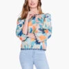 Citrus Grove Puff Sleeve Top BLUE MULTI -Varley Shop S231640BLTPRODUCT 01
