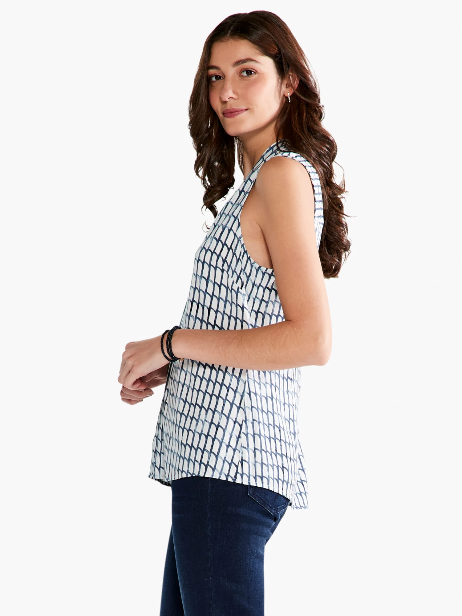 Lattice Live In Tank BLUE MULTI 4 Lattice Live In Tank BLUE MULTI - Image 2