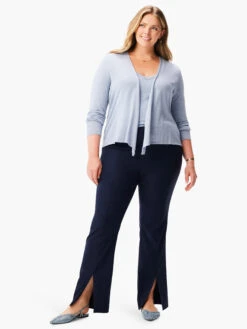 Perfect Knit Rib Long Sleeve V Neck -Varley Shop W231032WBGCPRODUCT 04