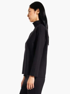 Reversible Ponte Top BLACK ONYX 8 Reversible Ponte Top BLACK ONYX -Varley Shop W231074BLXPRODUCT 02