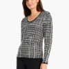 Checked Off Sweater BLACK MULTI -Varley Shop W231117BLMPRODUCT 01