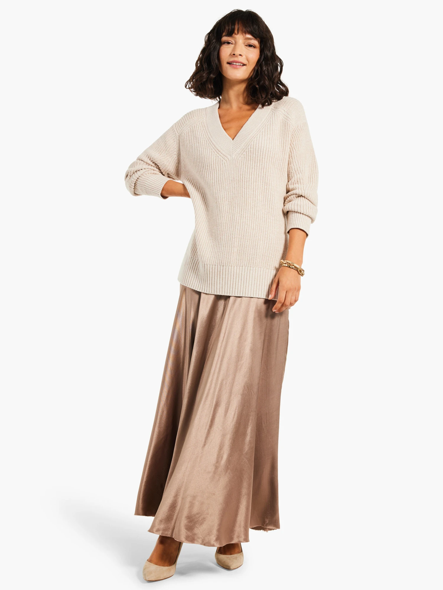 Glisten Up Sweater PROSECCO 6 Glisten Up Sweater PROSECCO - Image 4