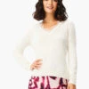 Trimmed In Lace Sweater CREAM -Varley Shop W231123RCRMPRODUCT 01