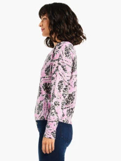 Petal Dot Femme Sleeve Sweater PINK MULTI -Varley Shop W231146PKMPRODUCT 02