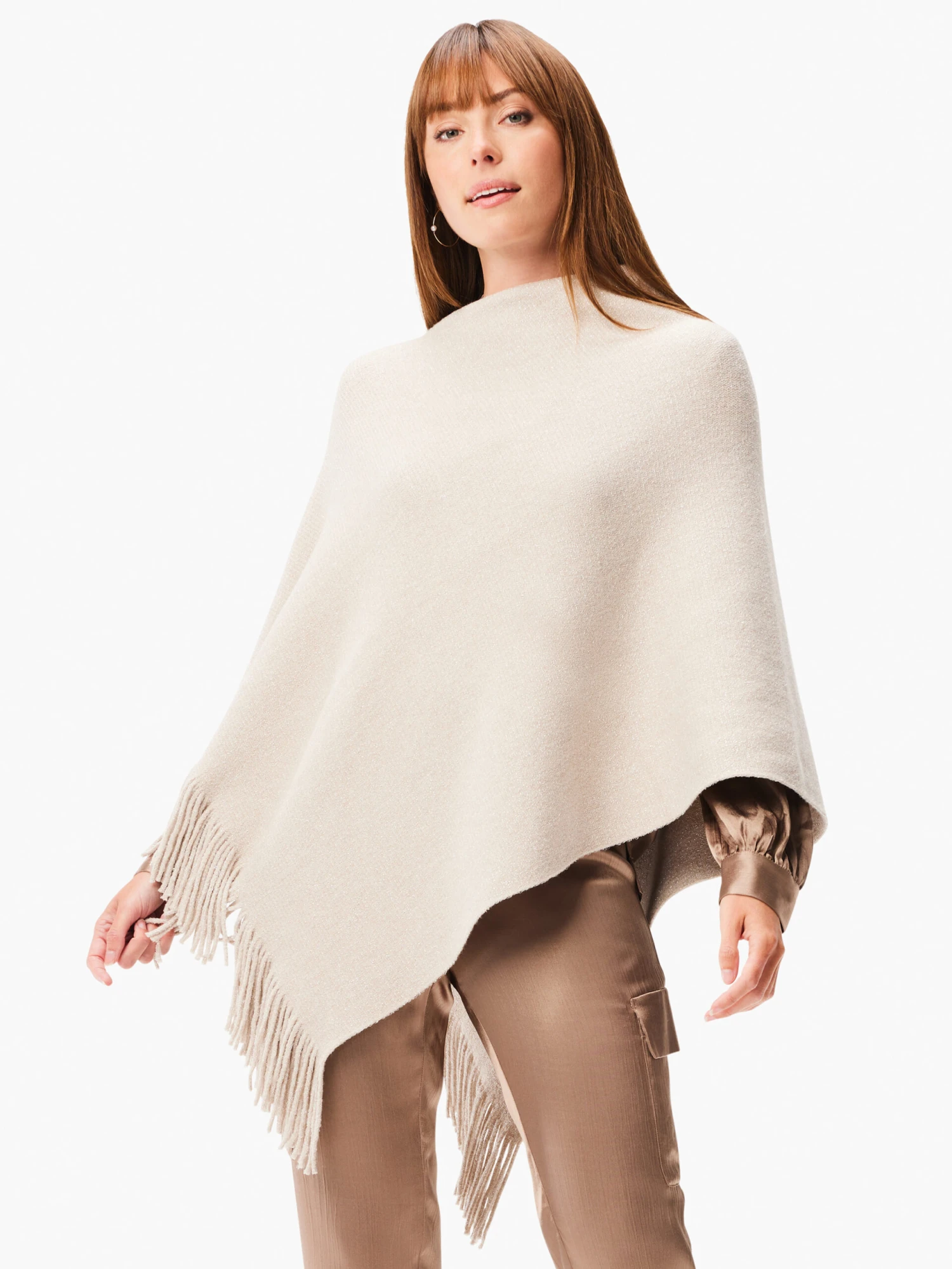 Metallic Go To Poncho NEUTRAL MIX 4 Metallic Go To Poncho NEUTRAL MIX - Image 2