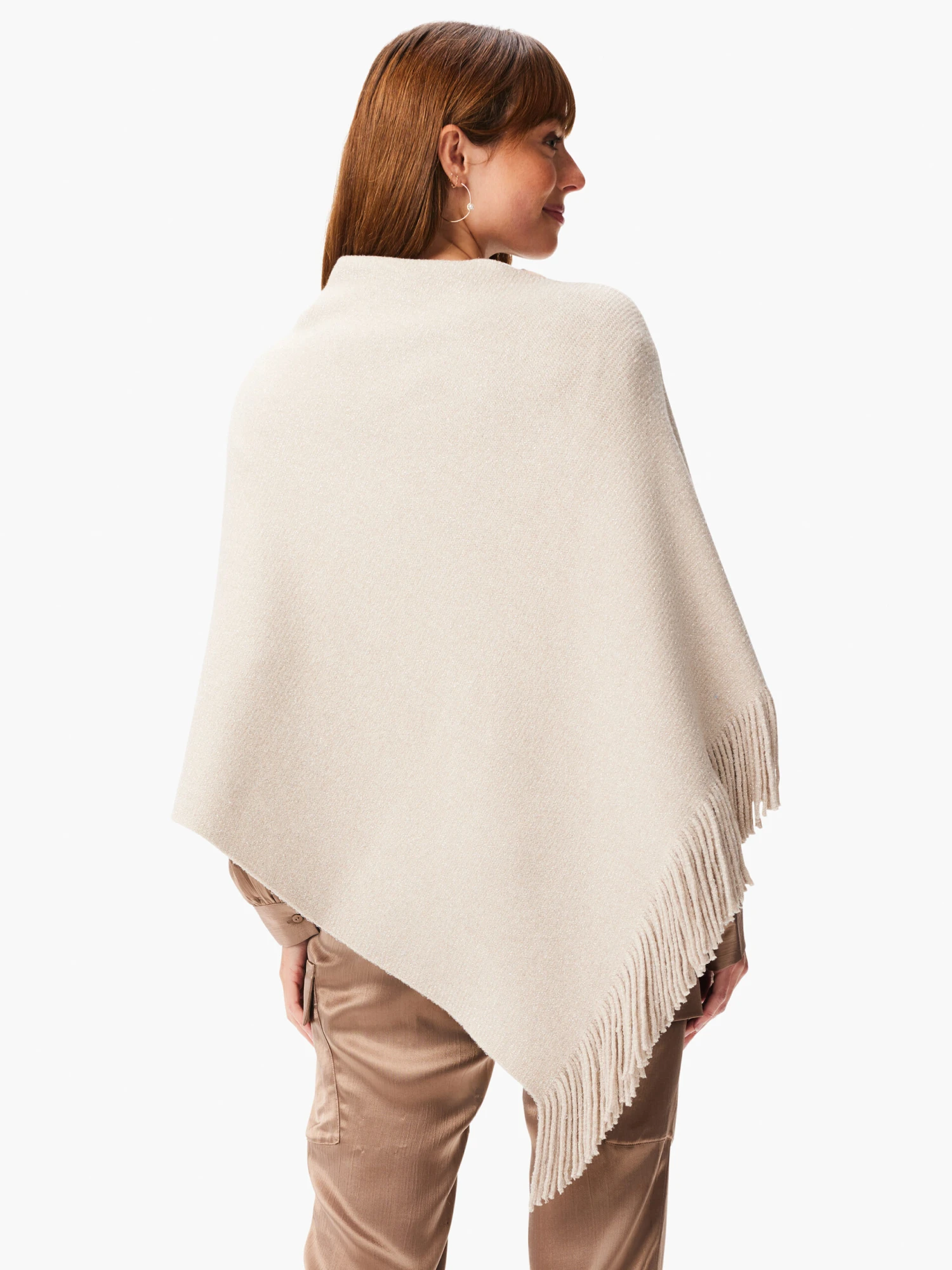 Metallic Go To Poncho NEUTRAL MIX 6 Metallic Go To Poncho NEUTRAL MIX - Image 4