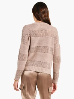Mesh Mix Sweater STUCCO -Varley Shop W231163SCCPRODUCT 03