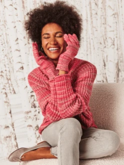 Party Mix Sweater PINK MIX -Varley Shop W231174RPKMPRODUCT 04A