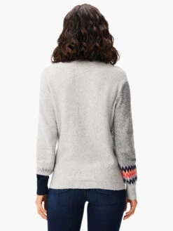 Fairisle Stitch Sweater GREY MULTI -Varley Shop W231180RGMIPRODUCT 03