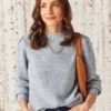 Waffle Stitch Sweater 2 Waffle Stitch Sweater -Varley Shop W231190BGLPRODUCT 01A