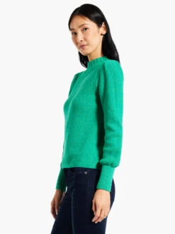Waffle Stitch Sweater FERN 7 Waffle Stitch Sweater FERN -Varley Shop W231190FERPRODUCT 02