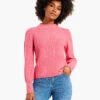 Waffle Stitch Sweater GRENADINE -Varley Shop W231190GRDPRODUCT 01