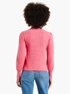 Waffle Stitch Sweater GRENADINE -Varley Shop W231190GRDPRODUCT 03