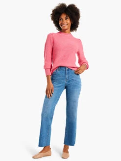 Waffle Stitch Sweater GRENADINE -Varley Shop W231190GRDPRODUCT 04