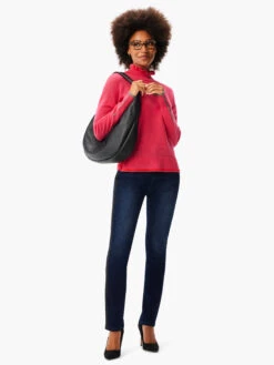 Ruffled Up Cashmere Turtleneck Sweater PINK MULTI 11 Ruffled Up Cashmere Turtleneck Sweater PINK MULTI -Varley Shop W231192RPKMPRODUCT 04