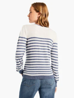 Striped Femme Sleeve Sweater BLUE MULTI 9 Striped Femme Sleeve Sweater BLUE MULTI -Varley Shop W231198BLTPRODUCT 03