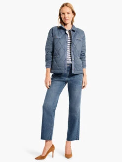 Striped Femme Sleeve Sweater BLUE MULTI 10 Striped Femme Sleeve Sweater BLUE MULTI -Varley Shop W231198BLTPRODUCT 04