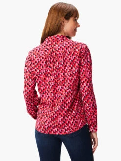 Festive Mix Live In Top RED MULTI -Varley Shop W231631RREDPRODUCT 03