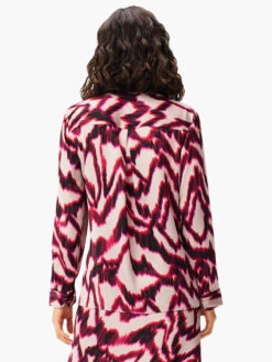 Blurred Ikat Shirt PINK MULTI -Varley Shop W231658RPKMPRODUCT 03