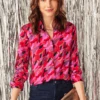 Petal Splash Shirt PINK MULTI -Varley Shop W231688PKMPRODUCT 01A
